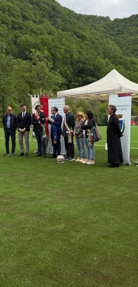 Inaugurazione campo sportivo, Percile 04.05.2026
