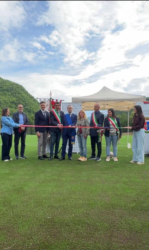 Inaugurazione campo sportivo, Percile 04.05.2026