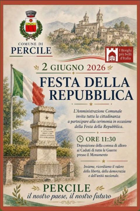 Festa della Repubblica Percile 2026